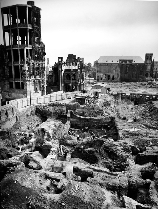 La ciudad de Colonia quedó arrasada en la II Guerra Mundial.