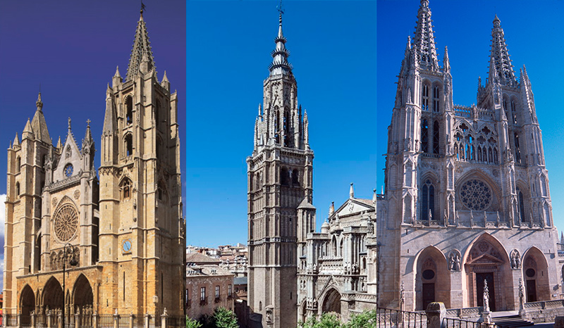 El rey Fernando III fue el impulsor de tres de las más espectaculares catedrales españolas; 