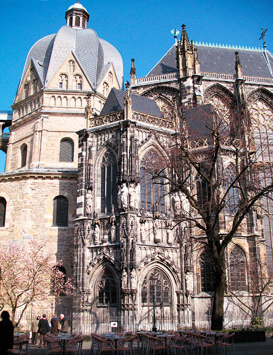 Aquisgrán, exterior de la Capilla Palatina