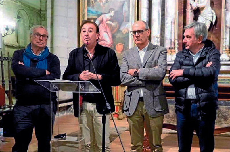 Künig: Camino Histórico. Anuncio de la calificación del tramo entre León y Ponferrada como Camino Histórico a Santiago de Compostela